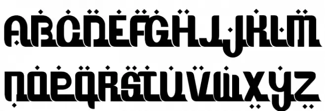 Ramadhani Schriftart Groß