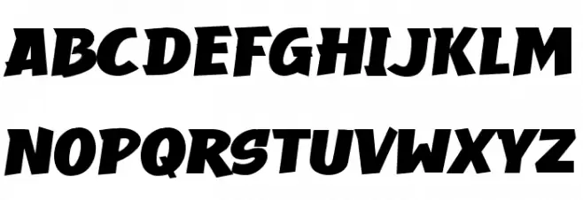 Ramai Schriftart Groß