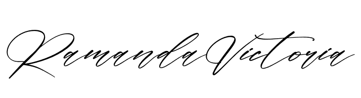 Ramanda Victoria  免费字体下载