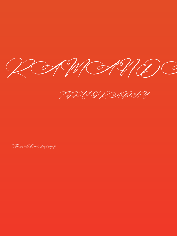 Ramanda Victoria Poster