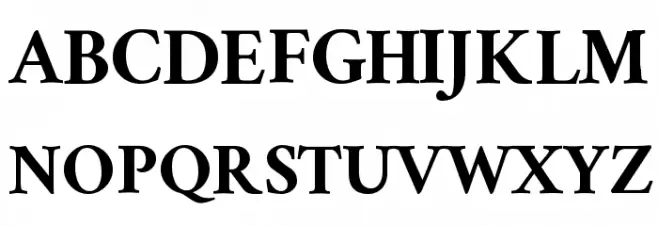 Ramaraja Font Litere mari