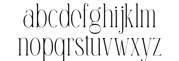Ramashinta Regular Font LOWERCASE