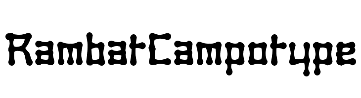 RambatCampotype  Fuentes Gratis Descargar