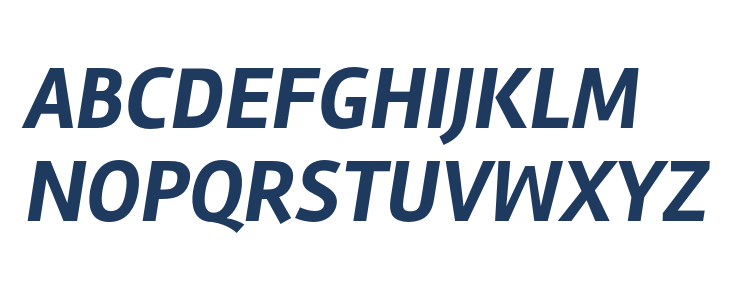 Rambla Bold Italic1 Uppercase