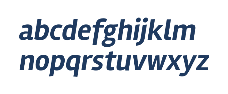 Rambla Bold Italic1 Lowercase