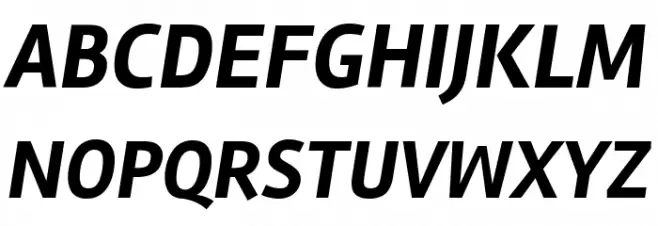 Rambla Bold Italic Polices MAJUSCULES