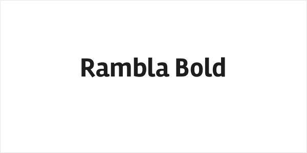 Rambla Bold Logo
