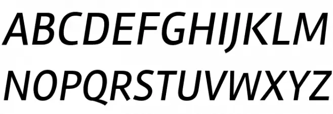 Rambla Italic Polices MAJUSCULES
