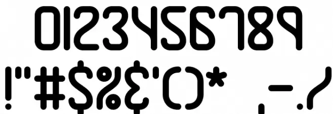 Rambling BRK Font OTHER CHARS