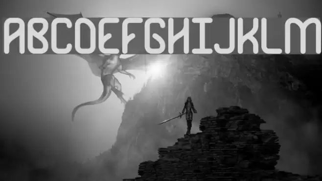 Rambling BRK Font examples