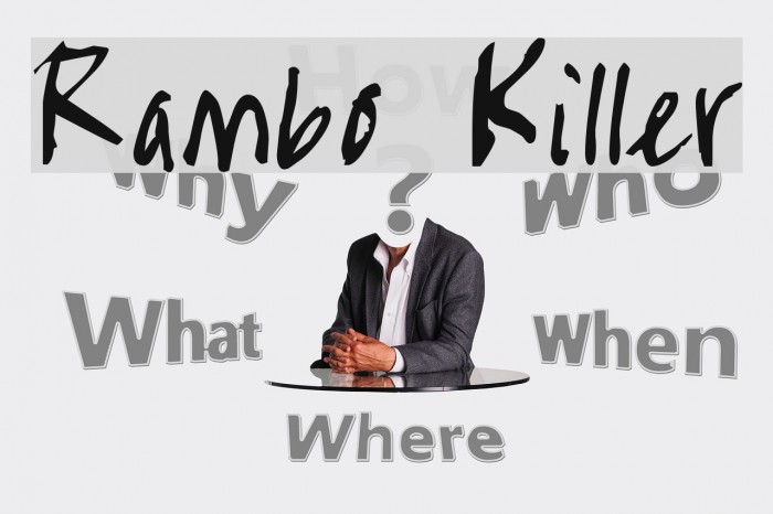 Rambo Killer Font examples