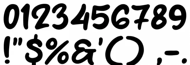 Rambutan Days Font OTHER CHARS