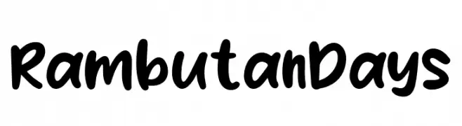 Rambutan Days  font caratteri gratis