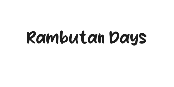 Rambutan Days Logo