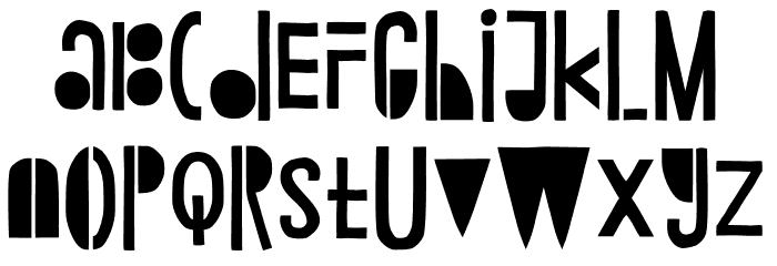 Rambutan Font LOWERCASE