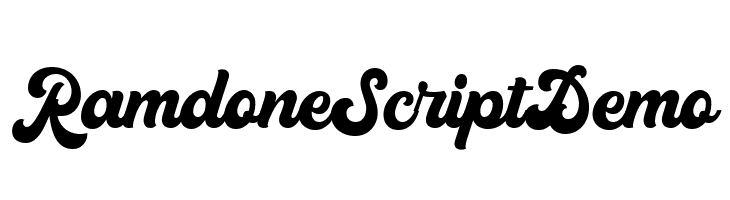 RamdoneScriptDemo  Fuentes Gratis Descargar