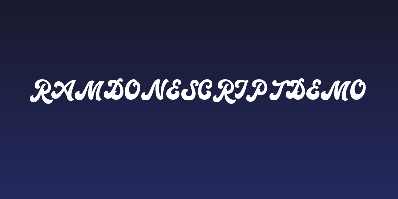 RamdoneScriptDemo Social Header