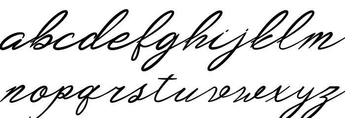 Ramela Font LOWERCASE