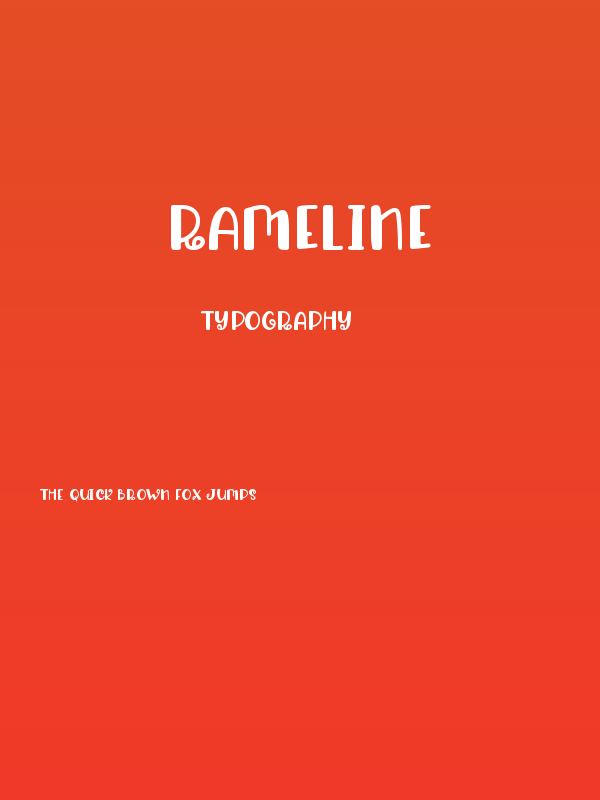 Rameline Poster
