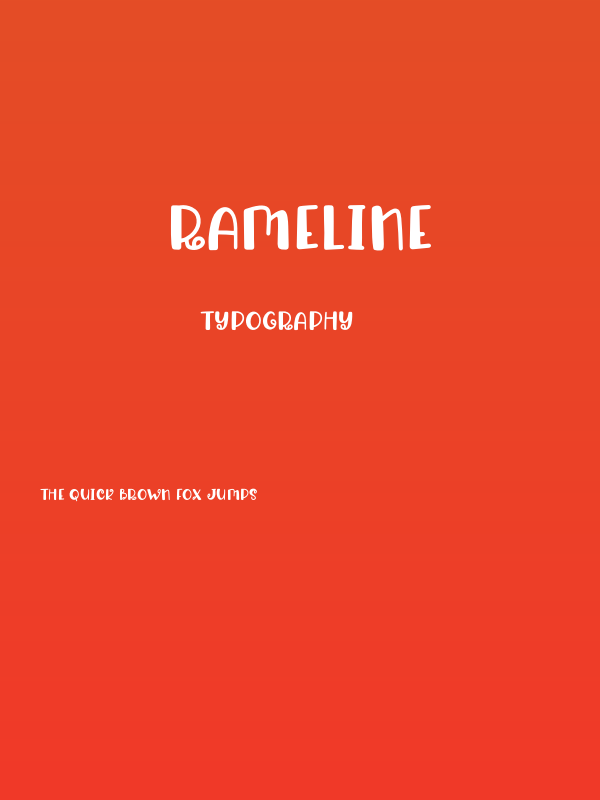 Rameline Poster