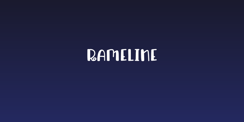 Rameline Social Header