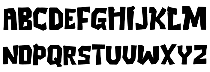 Ramen Hot Font LOWERCASE