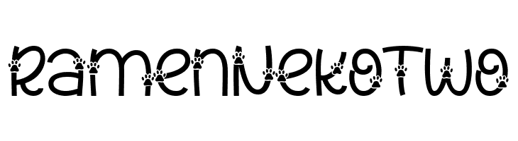 Ramen Neko Two Шрифта