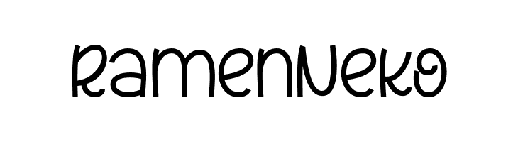 Ramen Neko Font