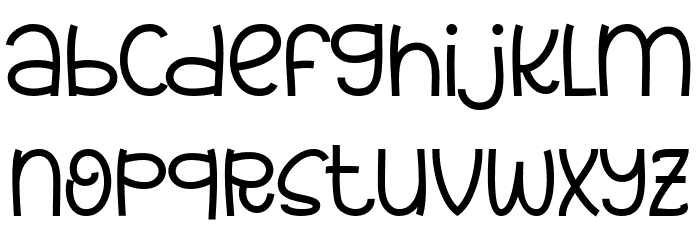 Ramen Neko Font LOWERCASE