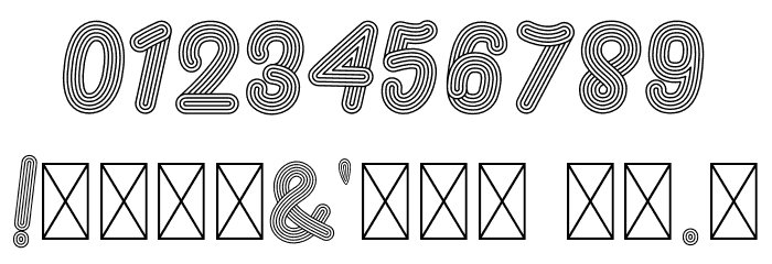 Ramen Noodle Font OTHER CHARS