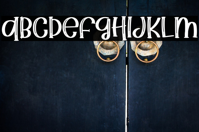 Ramen Steak Font examples