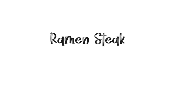 Ramen Steak Logo