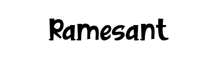 Ramesant Шрифта