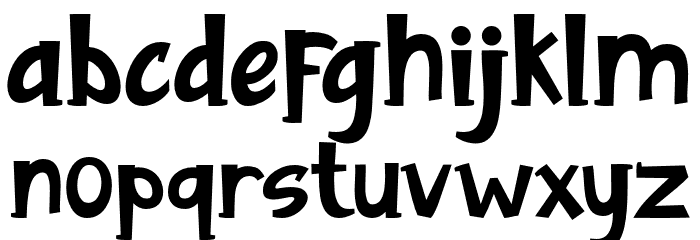 Ramesant Schriftart Kleinbuchstaben