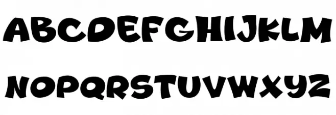 Ramesgo Schriftart Groß