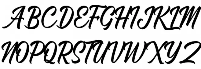 Ramestone Schriftart Groß