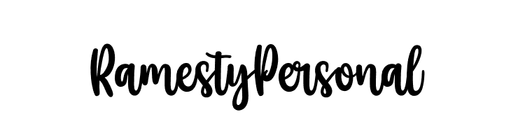 Ramesty Personal  Frei Schriftart Herunterladen