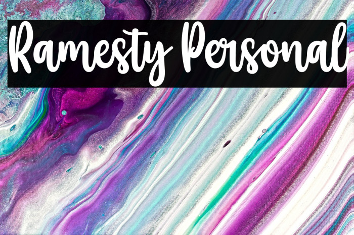 Ramesty Personal Example 3