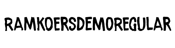Ramkoers DEMO Regular  Descarca Fonturi Gratis
