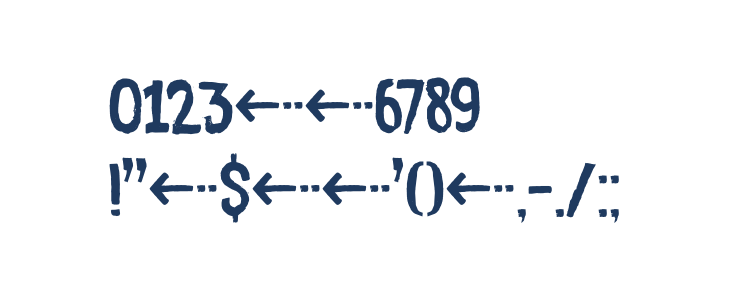 Ramkoers DEMO Regular Other Characters