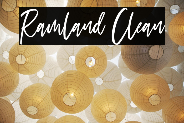 Ramland Clean Example 1