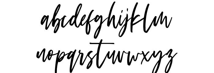 Ramland Clean Font LOWERCASE