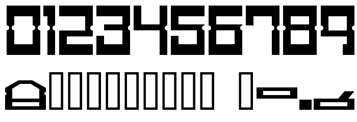 Ramm disc Font OTHER CHARS
