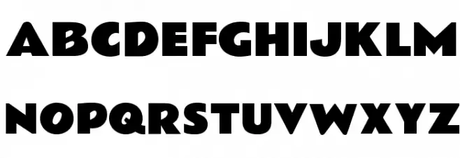 Rammetto One Regular Schriftart Groß