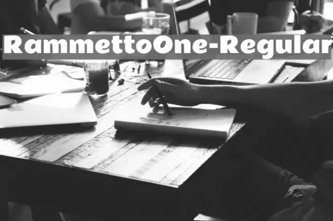 RammettoOne-Regular Font examples