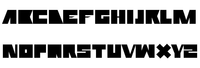 Rammstein Remix Font LOWERCASE