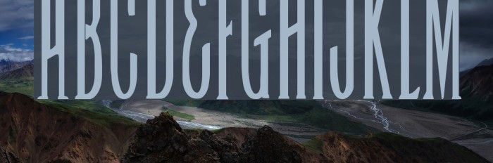 Rammstein Font examples