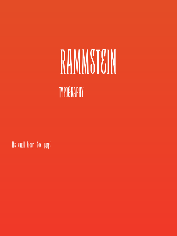 Rammstein Poster