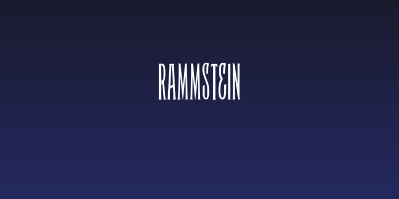 Rammstein Social Header