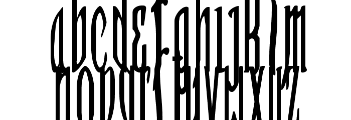 Rammstein Font LOWERCASE